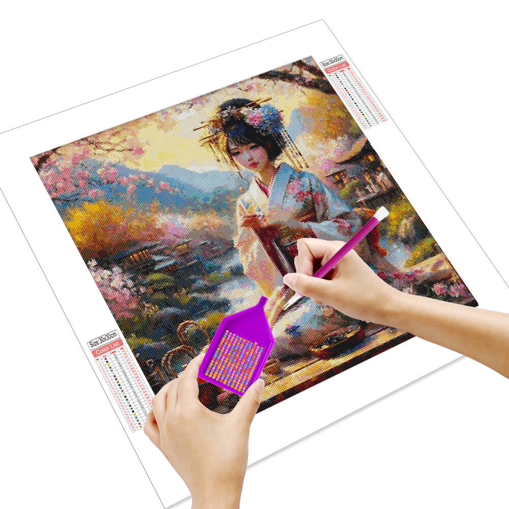 HUACAN الحيوان البومة الماس ال - مراجعة Photo Mosaic Print وسعره