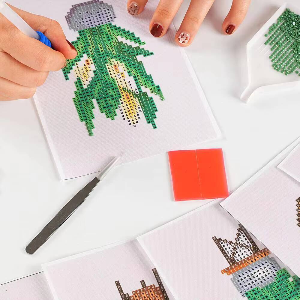 12 قطعة من لوحة الماس من AZQSD - مراجعة Photo Mosaic Print وسعره