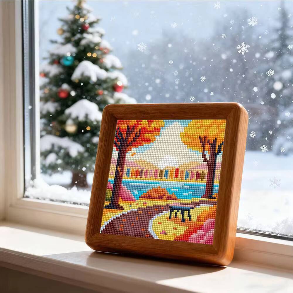 12 قطعة من لوحة الماس من AZQSD - مراجعة Photo Mosaic Print وسعره