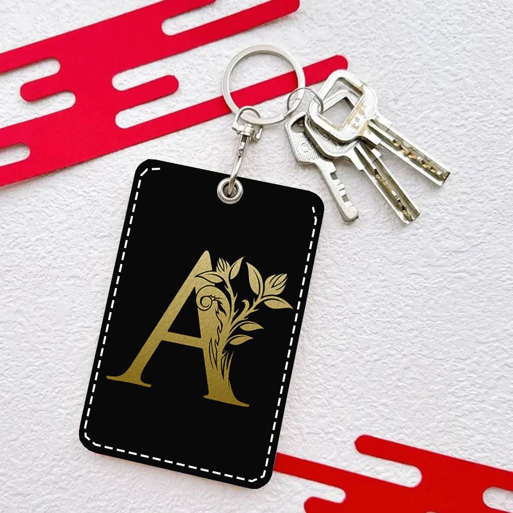 حافظة بطاقات بحرف مونوغرام، مي - مراجعة Monogram Keychain Leather وسعره